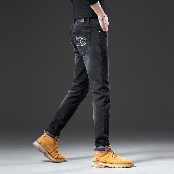 ブランドジーンズ素材ディテール